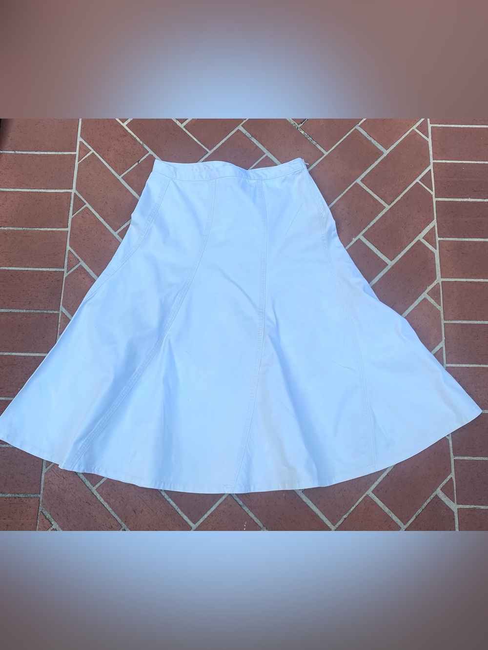 Cotton Chino A-Line SKIRT  Size 4